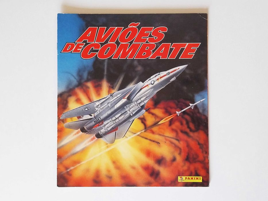 caderneta (completa) AVIÕES DE COMBATE | Panini