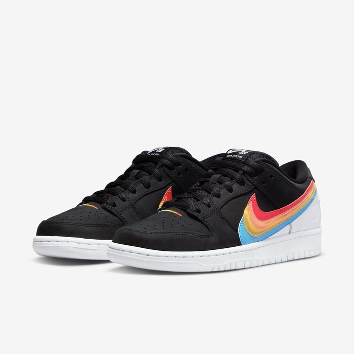 Оригінал!Кросівки Nike Sb Dunk Low Polaroid Black (Dh7722-001)