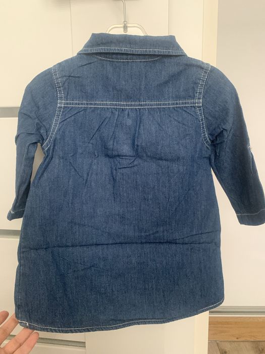 Tunika jeans dla dziewczynki