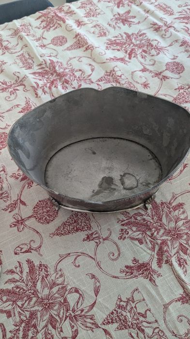 Żardiniera donica z cyny