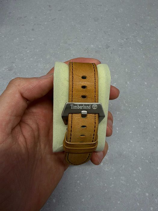 Relógio Timberland Masculino - Mostrador Escuro e Bracelete em Pele