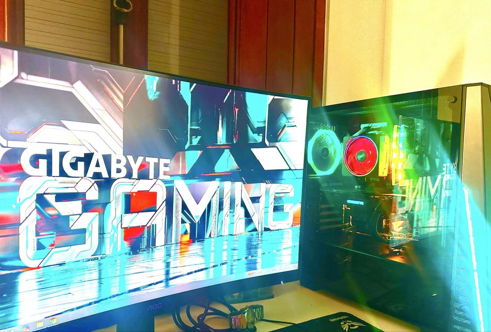 Setup completo gaming com garantia