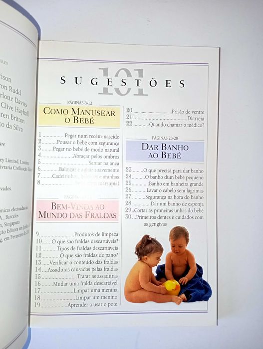 101 Sugestões - Como cuidar do seu bebé