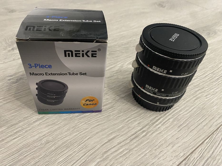 Pierścienie makro MEIKE