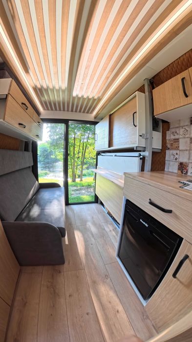 kamper , campervan,  zabudowa ,   van cubic  modułowa , budowa kampera