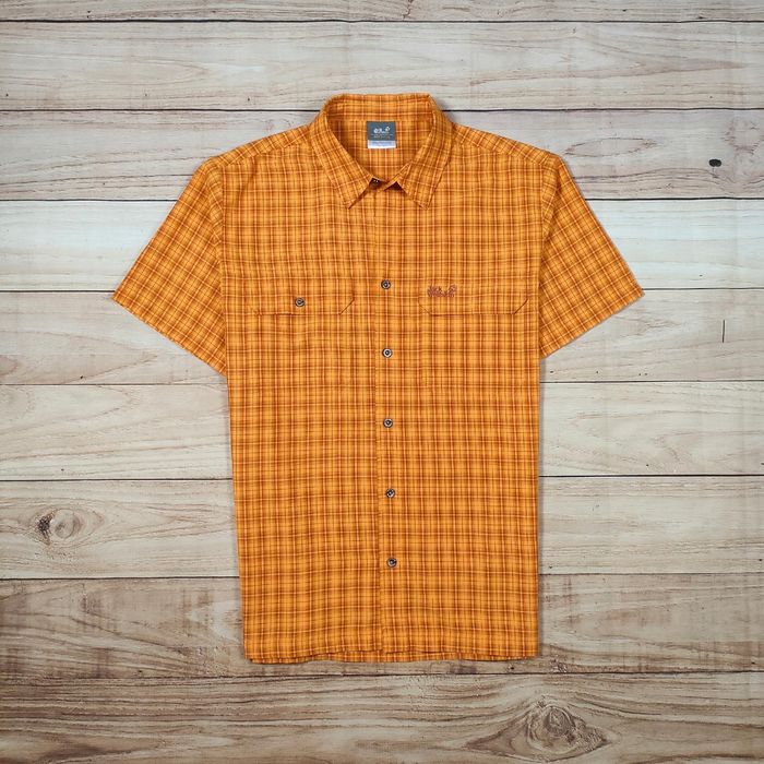 JACK WOLFSKIN Koszula w Kratę Trekkingowa r. M/L