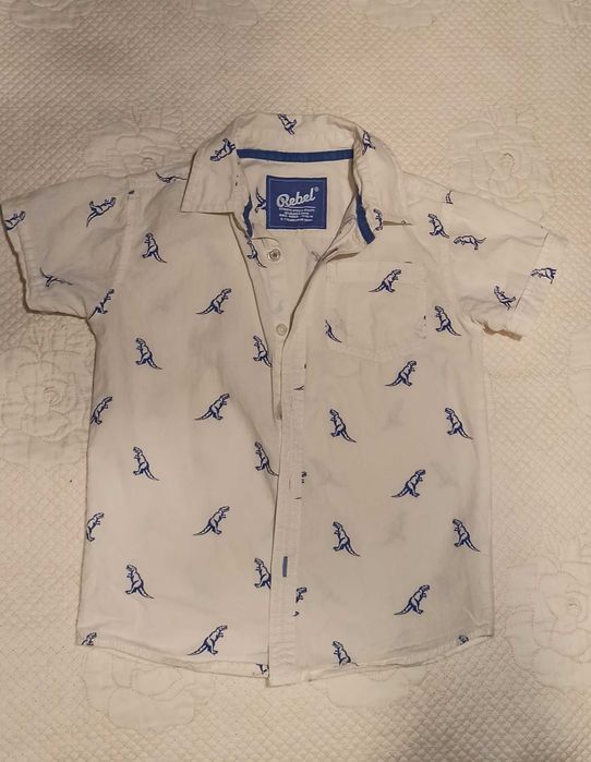 Продам рубашки з коротким рукавом Rebel, George, Matalan на 4-5 років