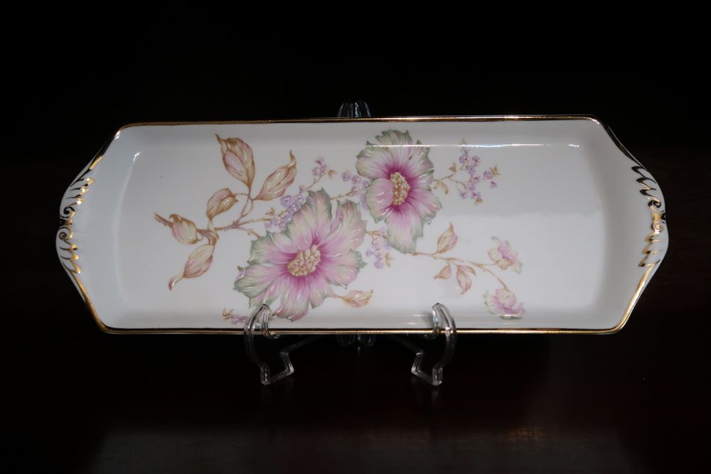 Bandeja com Design Floral