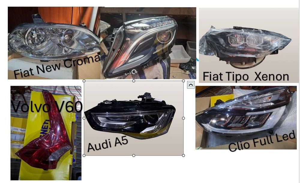 Faróis / Óticas  vários modelos