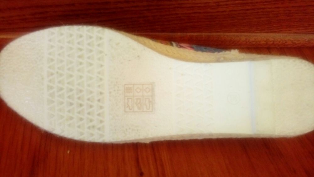 Espadryle r.38 kolorowe