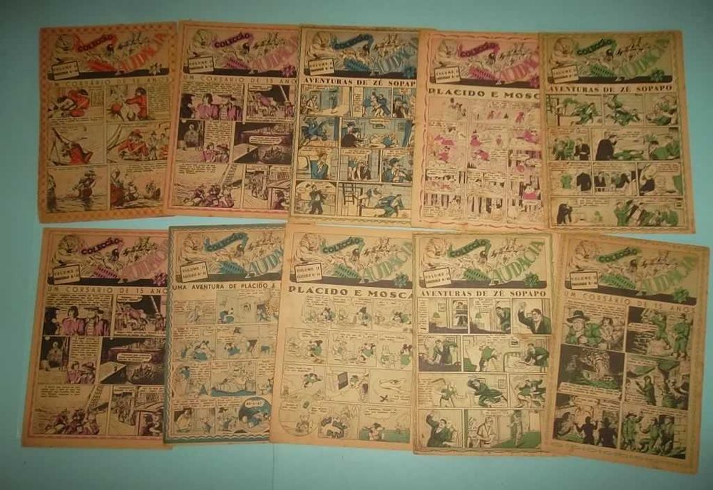 Colecção Audácia (1954) - 26 Revistas