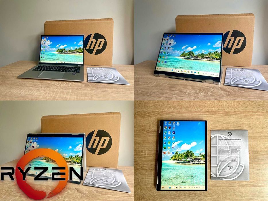 HP Envy 14 360° Rуzen AI 8640hs 16 ddr5 512 Radeon 760M  Bat 14ч 1.4кг 2025 Гарантия Расрочка