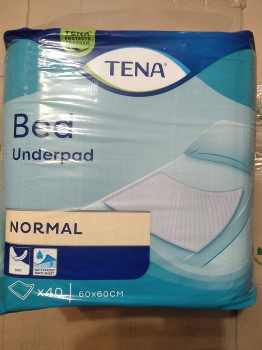 Одноразовые влаговпитыаающие пеленки Tena