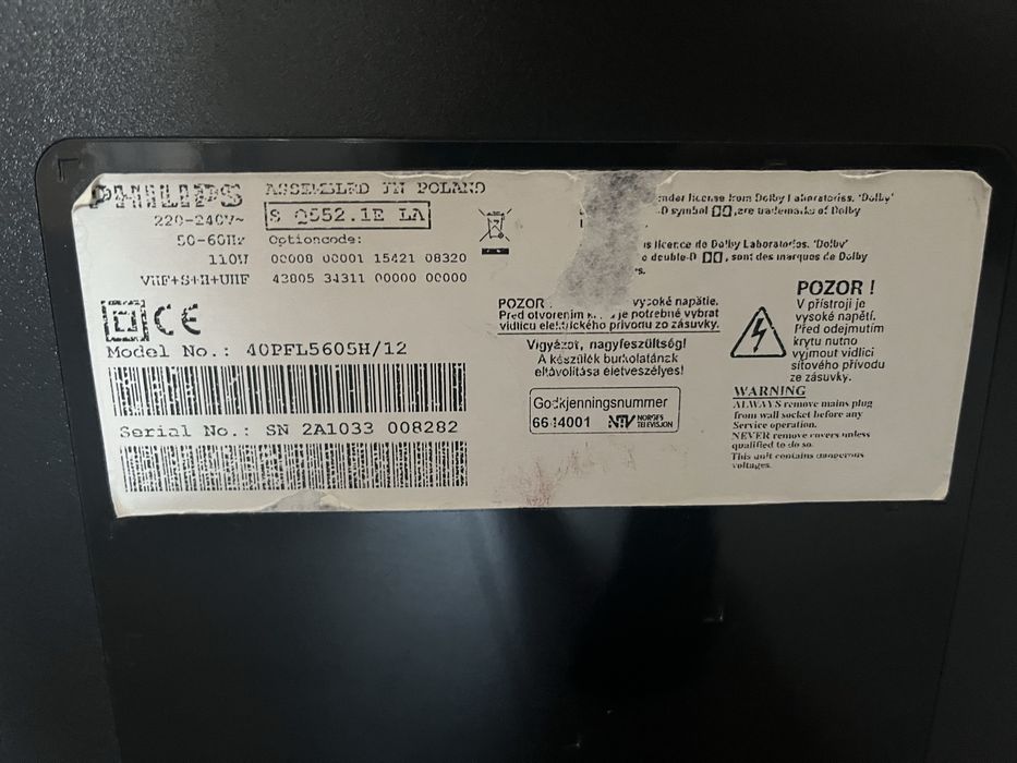Telewizor philips 1080p 100hz