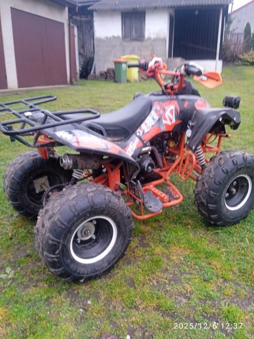 Quad dla dzieci bombardier Varia 4x2 elektryczny starter