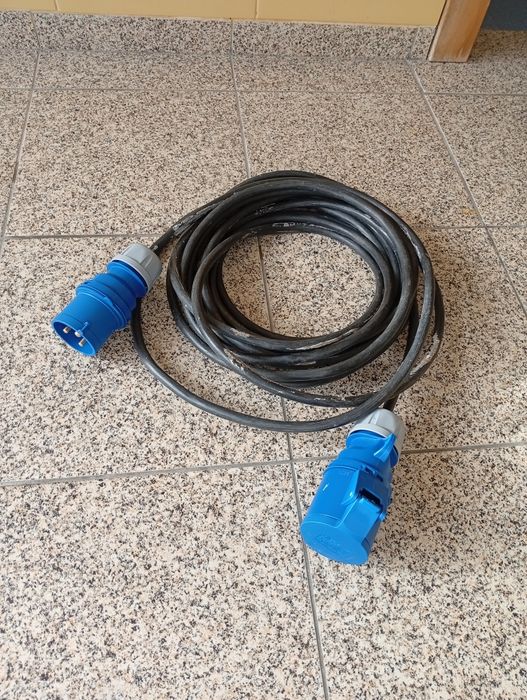 Extensão industrial 32A monofásica 10 metros