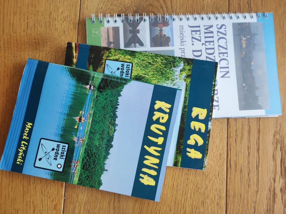 Przewodniki kajakowe Krutynia, Rega, Hańcza, Szczecin inne