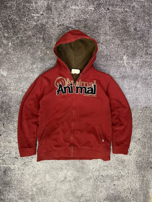 Fur zip animal зіпка з хутром мехом енімал скейтерська skate