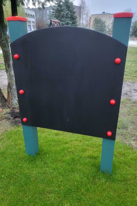 Plac zabaw Tablica do rysowania kredą