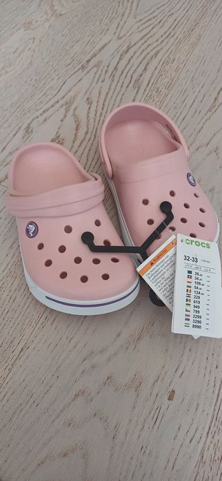 Crocsy nowe 32-33