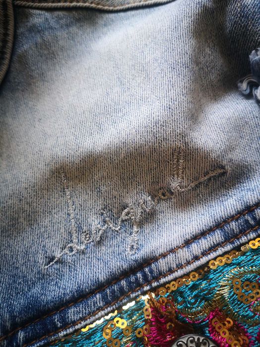 Desigual kurtka jeansowa 34/36