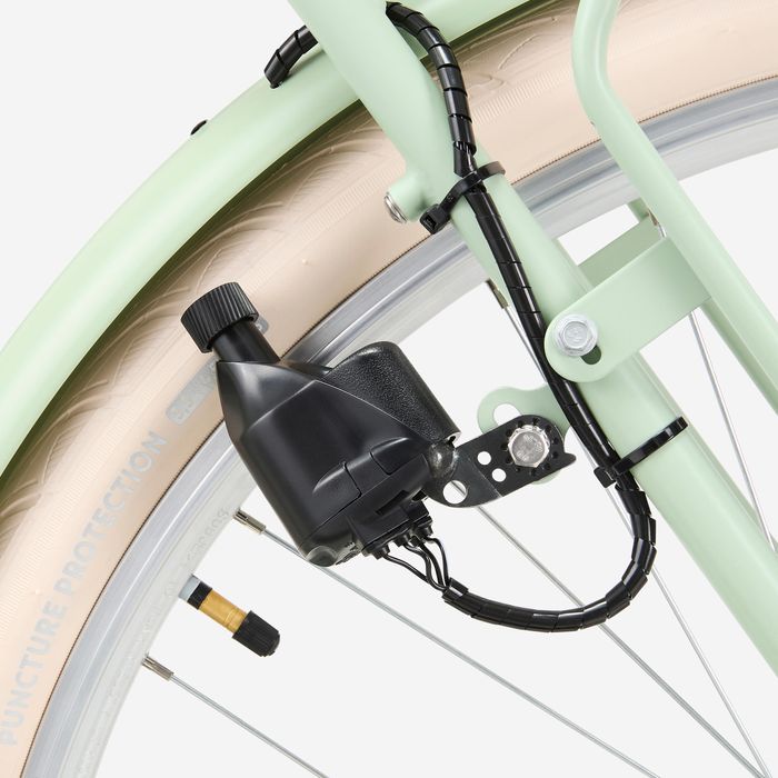 Bicicleta de Cidade de Quadro Baixo Classic 520 Amêndoa