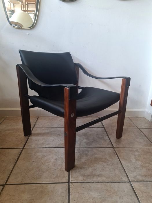 Fotel  safari proj.Maurice'a Burke'a /Arkana,Wielka Brytania lata 70