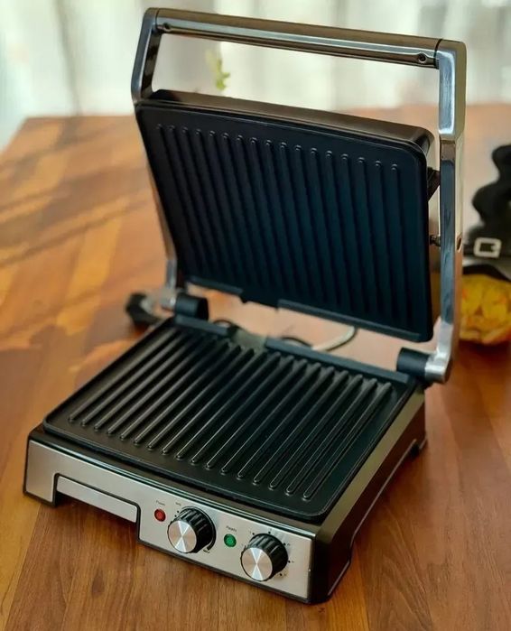 ПОТУЖНИЙ! Професійний Гриль прижимний 2800Вт, гриль, бутербродниця