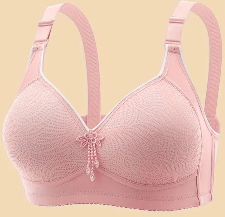 Biustonosz różowy push up XL 80D, 85C