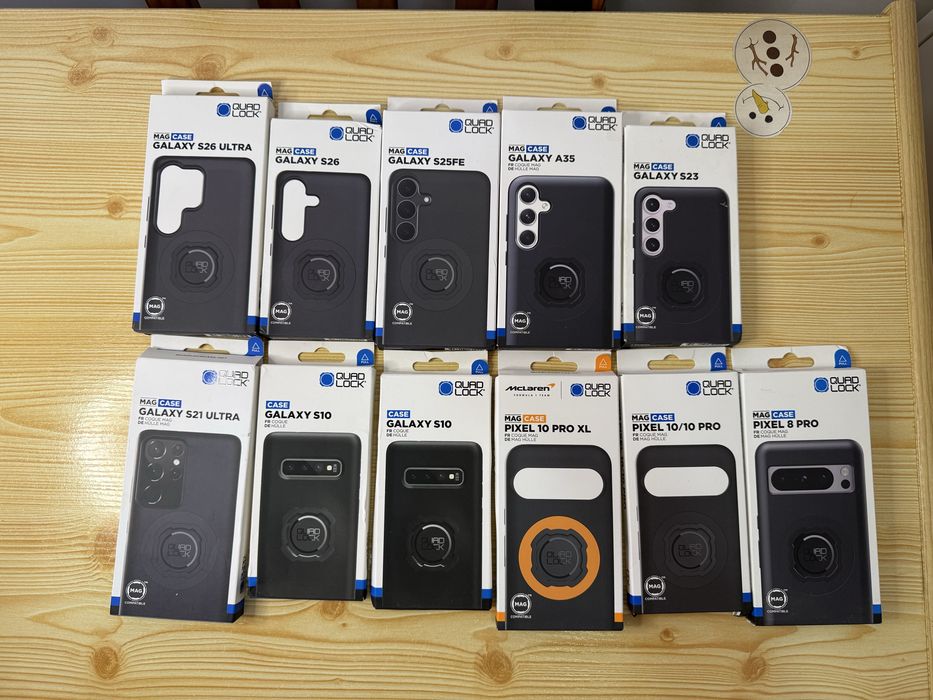 Capas e suportes Quad Lock