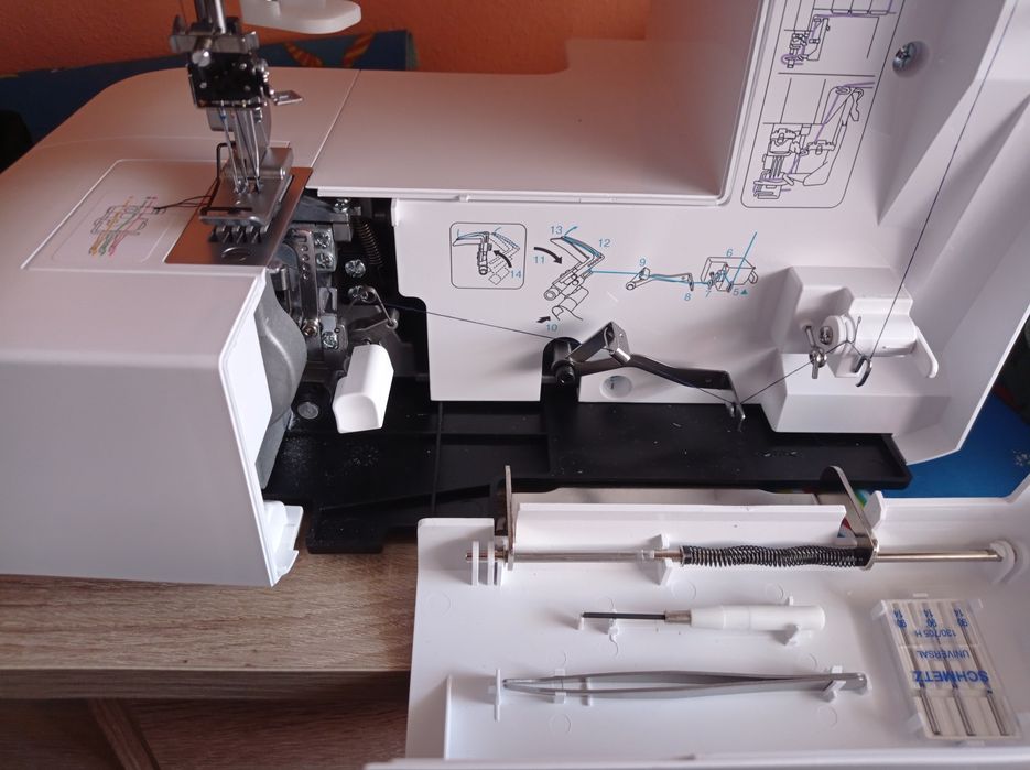 Máquina de recobrimento/ costura