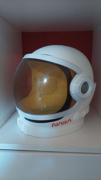 Capacete astronauta nasa