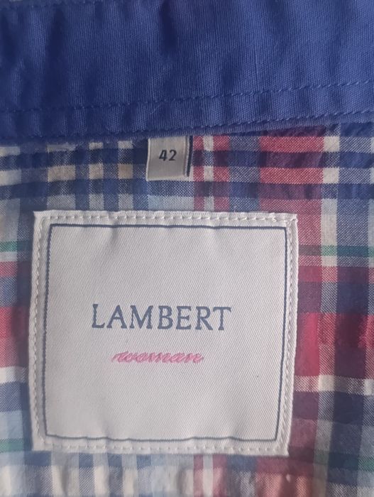 Lambert koszula w kratę premium