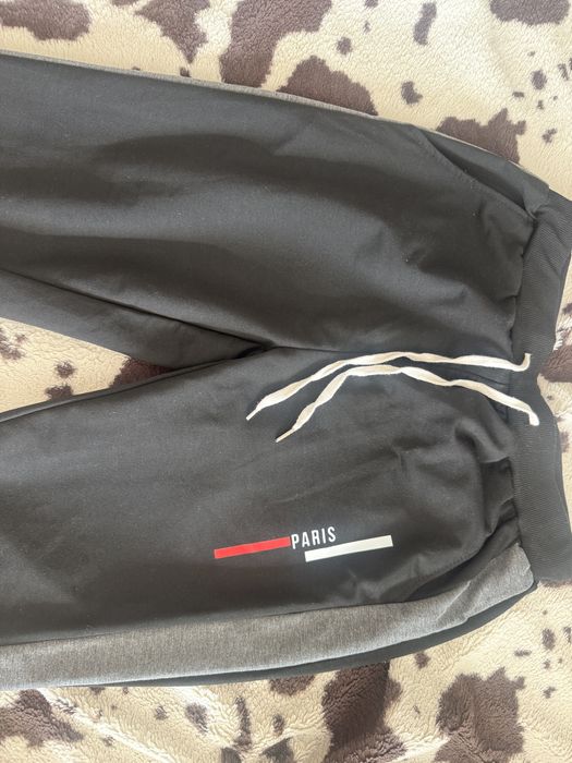 Spodnie dresowe męskie czarne L