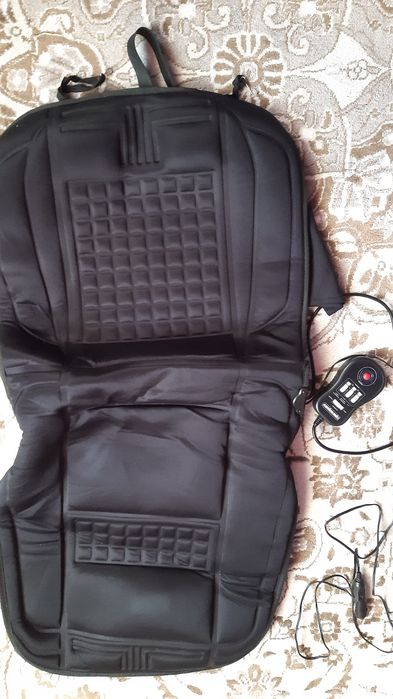 Массажная накидка с подогревом на сидени