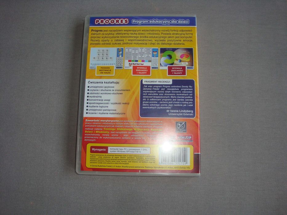 Program edukacyjny dla dzieci Progres 6-15 lat PC