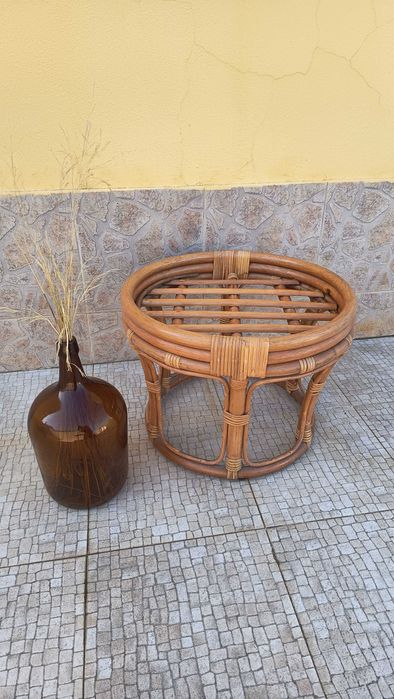 Base de banco/mesa de bambu.