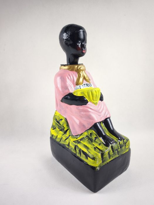 Skarbonka Misyjna Figurka Zabytkowa Vintage