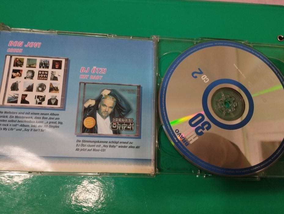 Płyta  2 CD Bravo hits 30 bon Jovi, loona, Anastacia