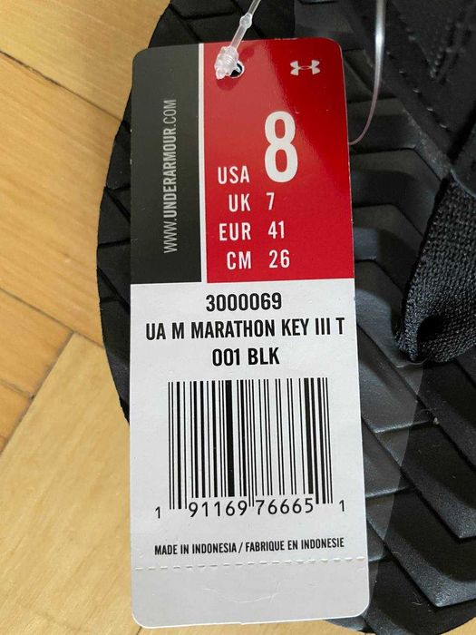 Вьетнамки мужские Under Armour, новые