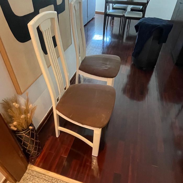 5 cadeiras de sala