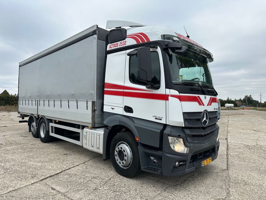 Mercedes-Benz ACTROS 2532 EURO 6 BURTO FIRANKA ORG 355 TKM!