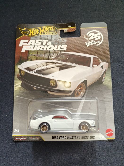 Hot Wheels Premium - 1969 Ford Mustang Boss 302