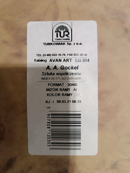 Obrazy A.A.Gockel