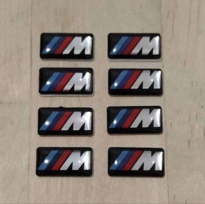 Símbolos BMW Pack M jantes/volante