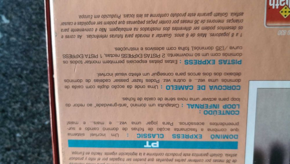 Domino Express Classic. Como Novo