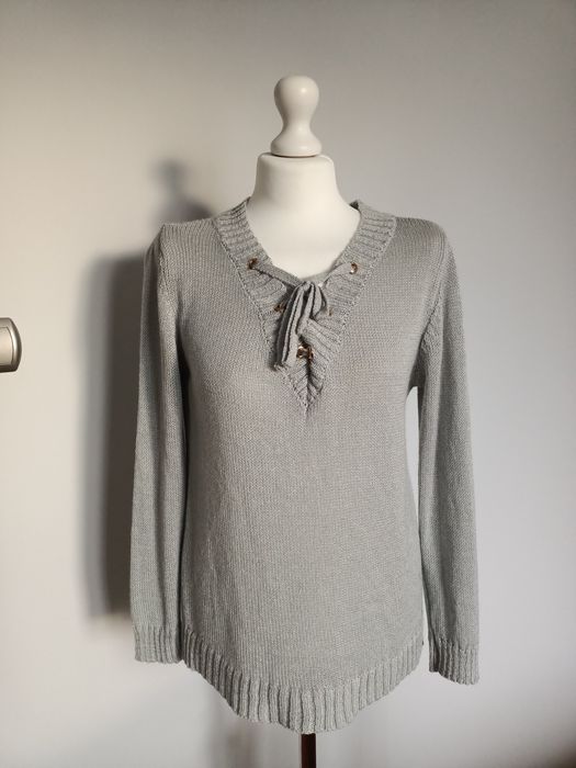 Sweterek popiel S/M