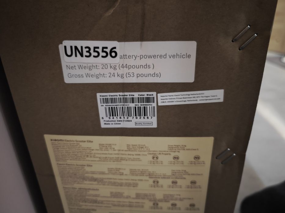 Xiaomi Scooter Elite hulajnoga elektryczna