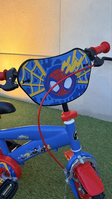 Bicicleta homem aranha 12in