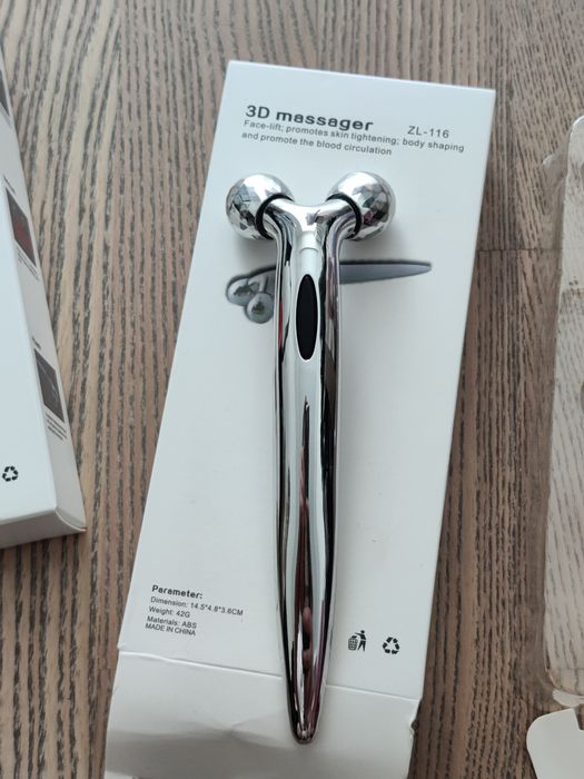 3д масажер лиця zl-116 роликовий